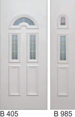 PVC ulazna vrata<br> paneli B405 i B985