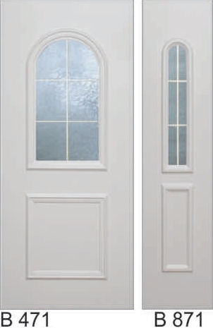 PVC ulazna vrata<br> paneli B471 i B871
